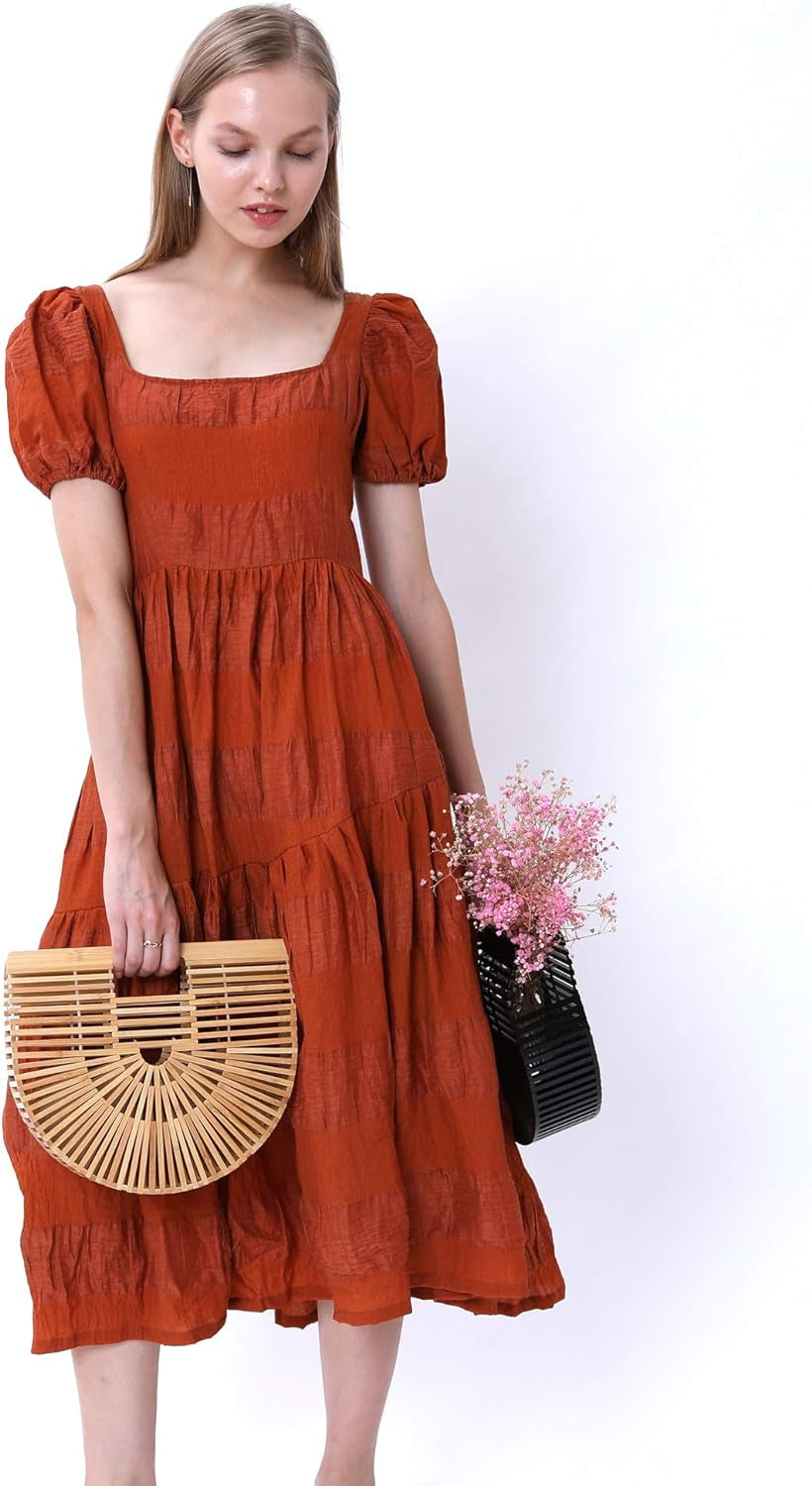 Womens Bamboo Handbag Handmade Large Tote Bag Straw Beach Bags Beach Purse Size