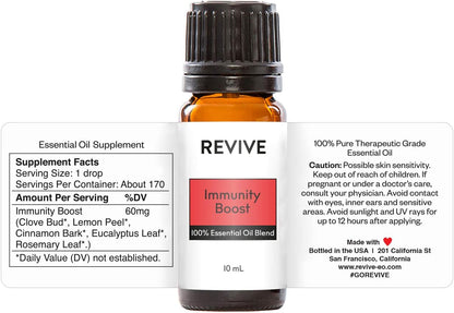 Immunity Boost Essential Oil Blend Set by  - 100% Pure Therapeutic Grade for Diffusion, Humidification, Massage, Aromatherapy, and Skin & Hair Care