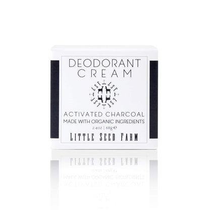 All Natural Deodorant Cream, Aluminum Free Deodorant for Women or Men, 2.4 Ounce - Activated Charcoal