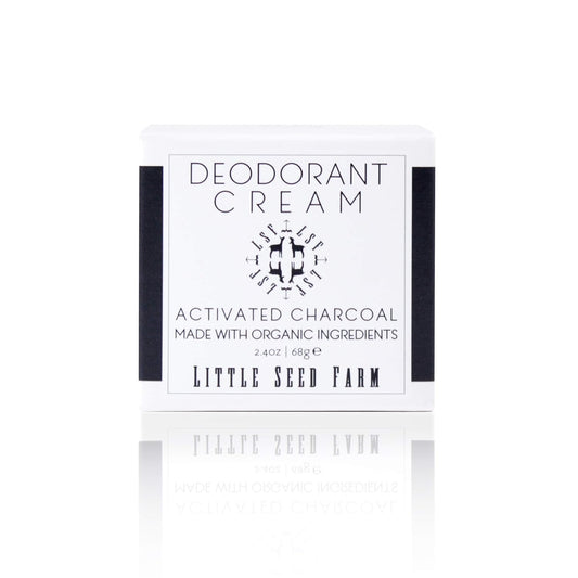 All Natural Deodorant Cream, Aluminum Free Deodorant for Women or Men, 2.4 Ounce - Activated Charcoal